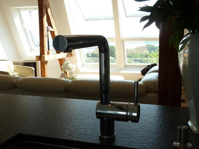 Luxus Penthouse Waterview Kiel Exterior foto