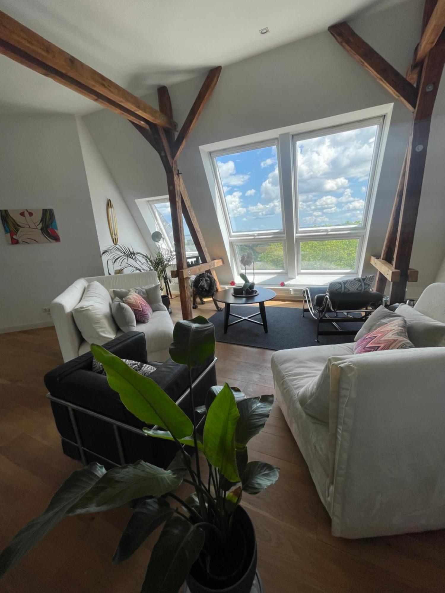 Luxus Penthouse Waterview Kiel Exterior foto